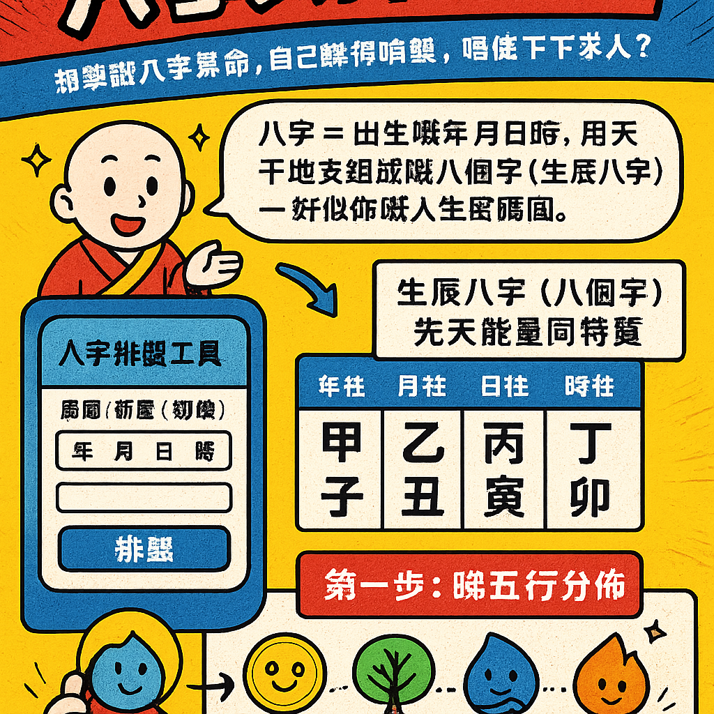 八字入門必睇攻略