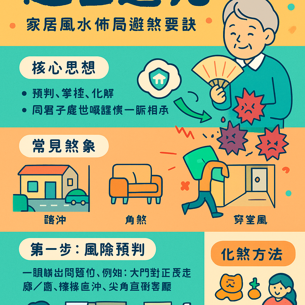 家居風水佈局避煞要訣