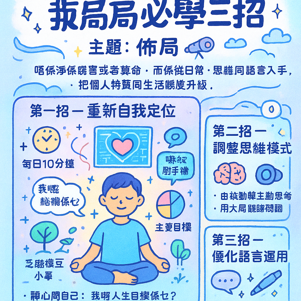 2026年提升格局必學三招