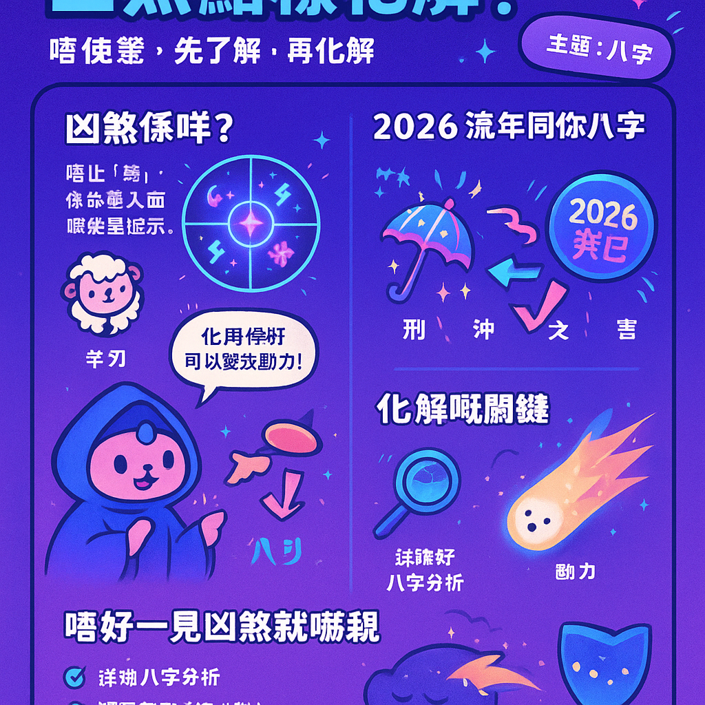 2026化解凶煞攻略